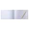 White & Gold Guest Book & Pen Set by Celebrate It™